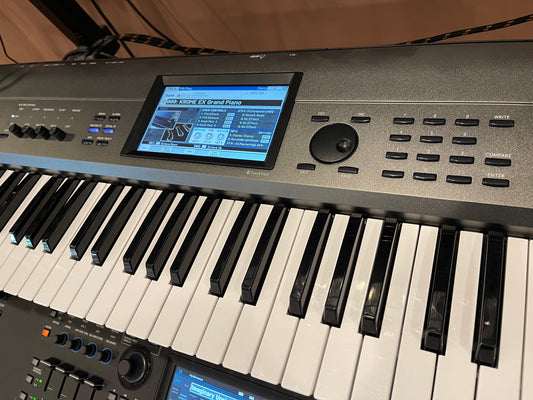 Korg Krome EX 73 workstation keyboard used