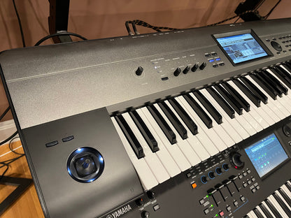Korg Krome EX 73 workstation keyboard used