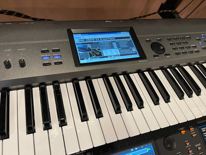 Korg Krome EX 73 workstation keyboard used