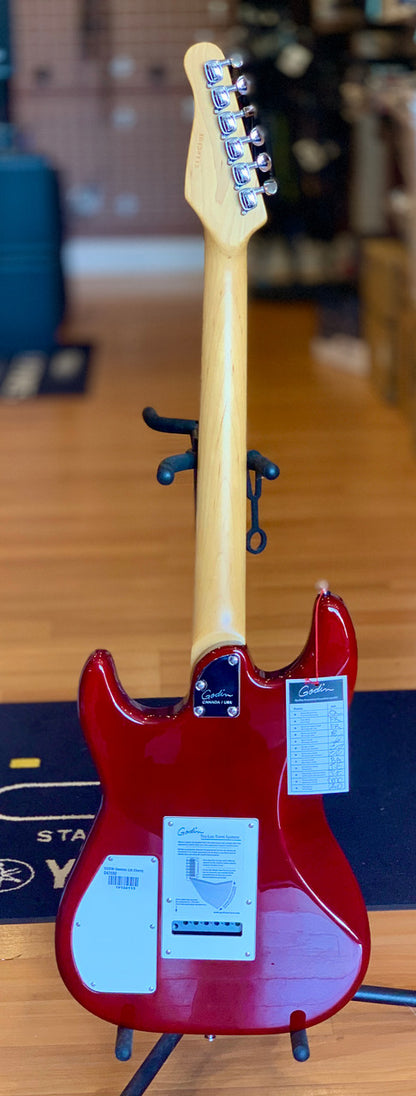 Godin Session LTD Cherry Burst HG MN 047680 Electric Guitar