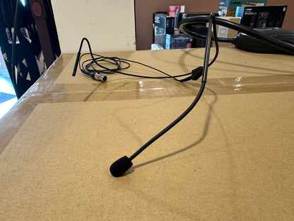 Audix HT5 Headworn Microphone with 3-Pin Mini XLR Connector (Black) open box