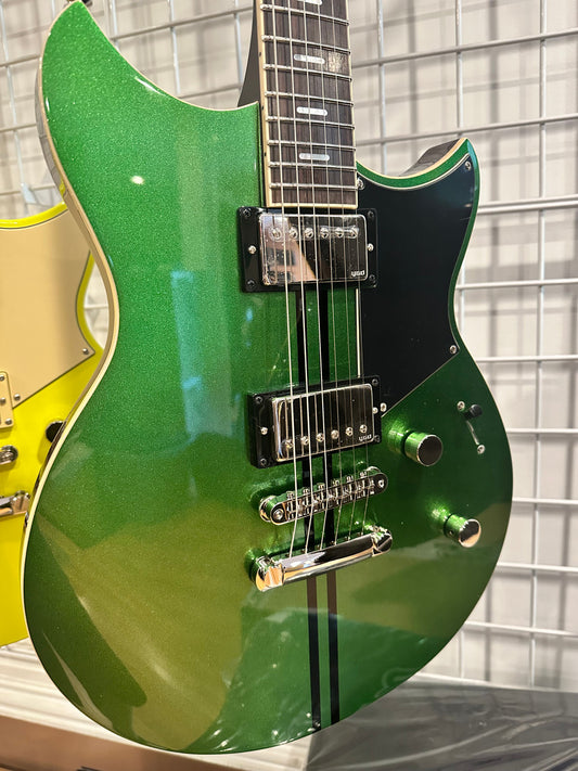 Yamaha Revstar Standard RSS20 FGR Electric Guitar Flash Green display