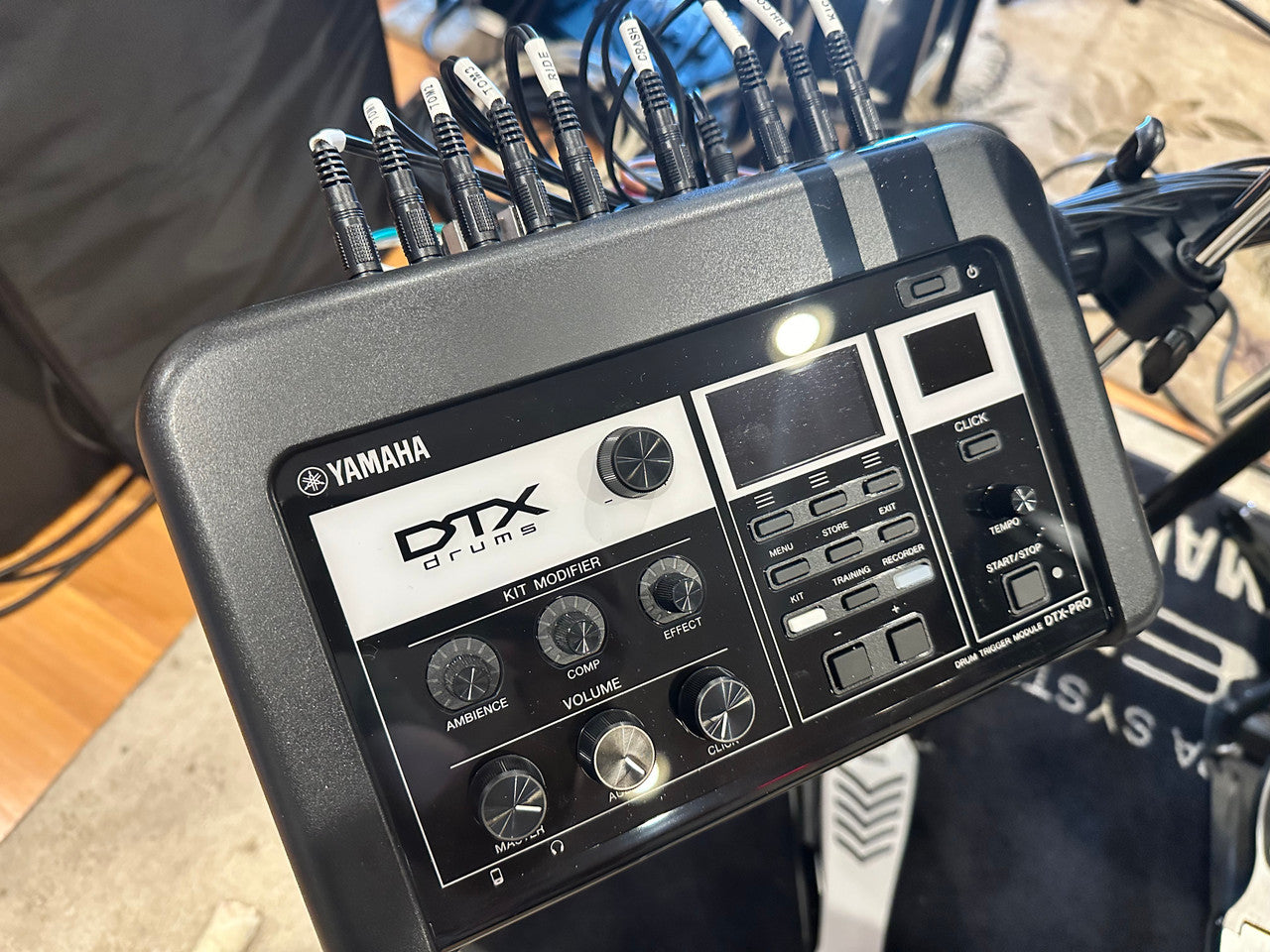 Yamaha DTX6K-X Electronic Drum Set store display