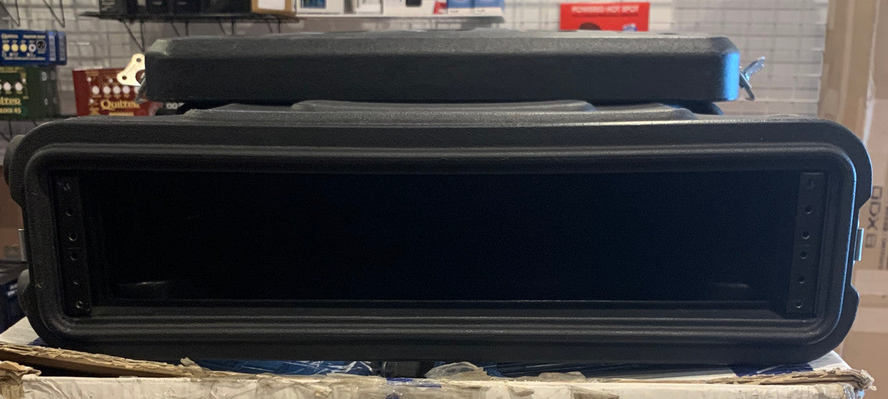 Gator G-Pro Roto Molded 2U space plastic case used