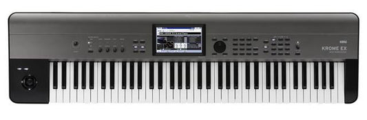 Korg Krome EX 73 note keyboard music workstation store display