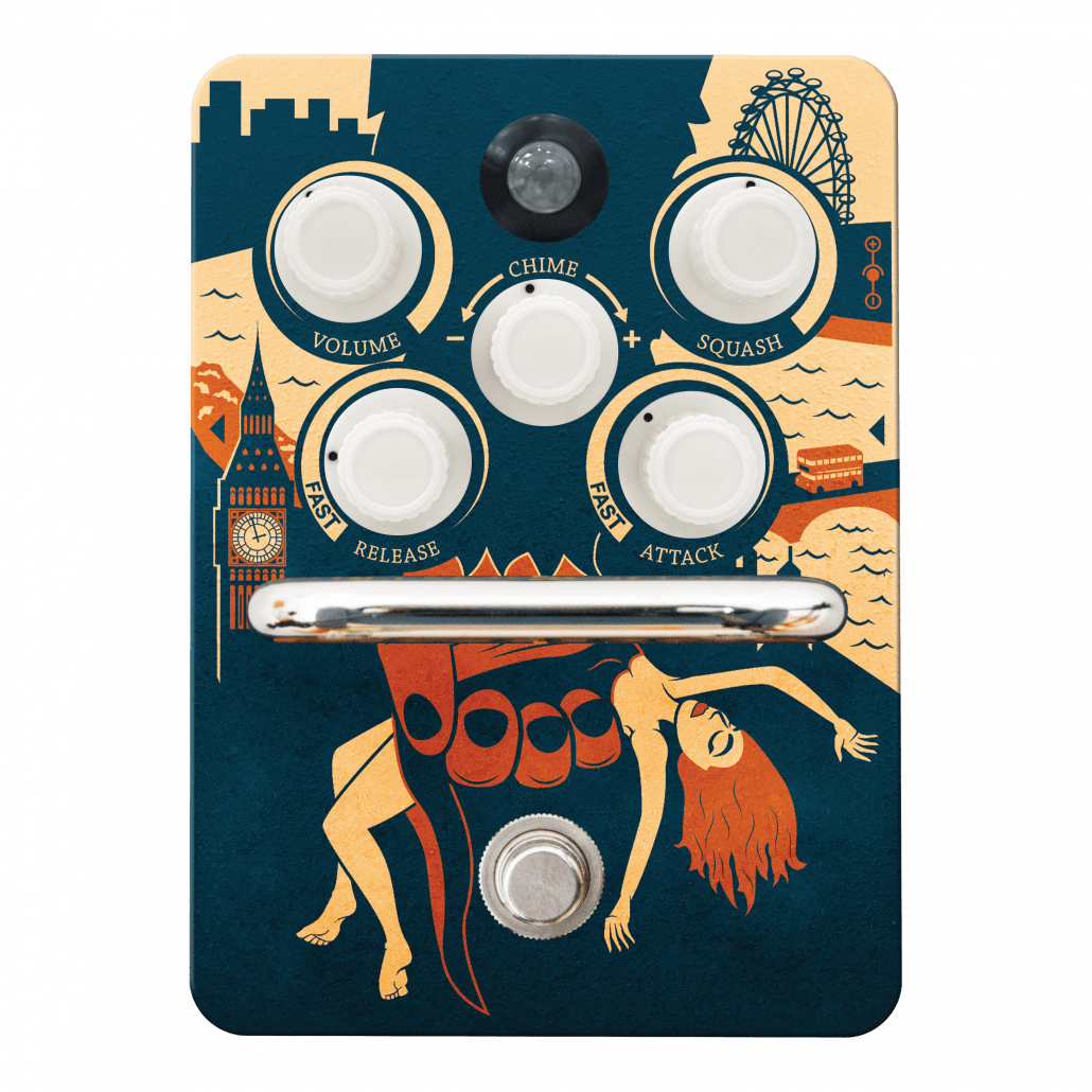 Orange Kongpressor Optical Class A Compressor guitar Pedal