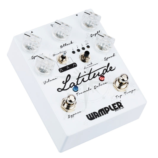 Wampler Latitude Deluxe Tremolo guitar effects pedal