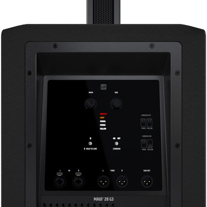 LD Maui 28 G3 Portable line array speaker system with Subwoofer