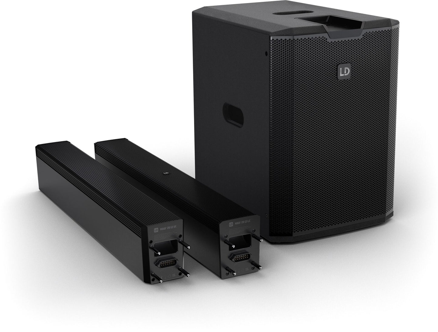 LD Maui 28 G3 Portable Line Array Speaker System with Transport Bags Open Box
