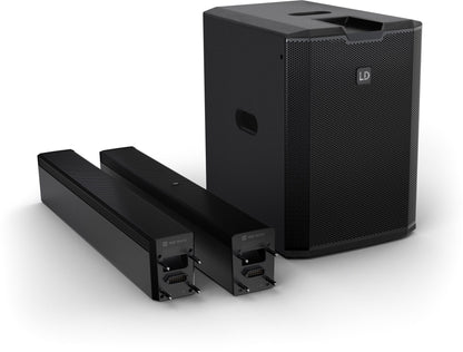LD Maui 28 G3 Portable Line Array Speaker System with Transport Bags Open Box