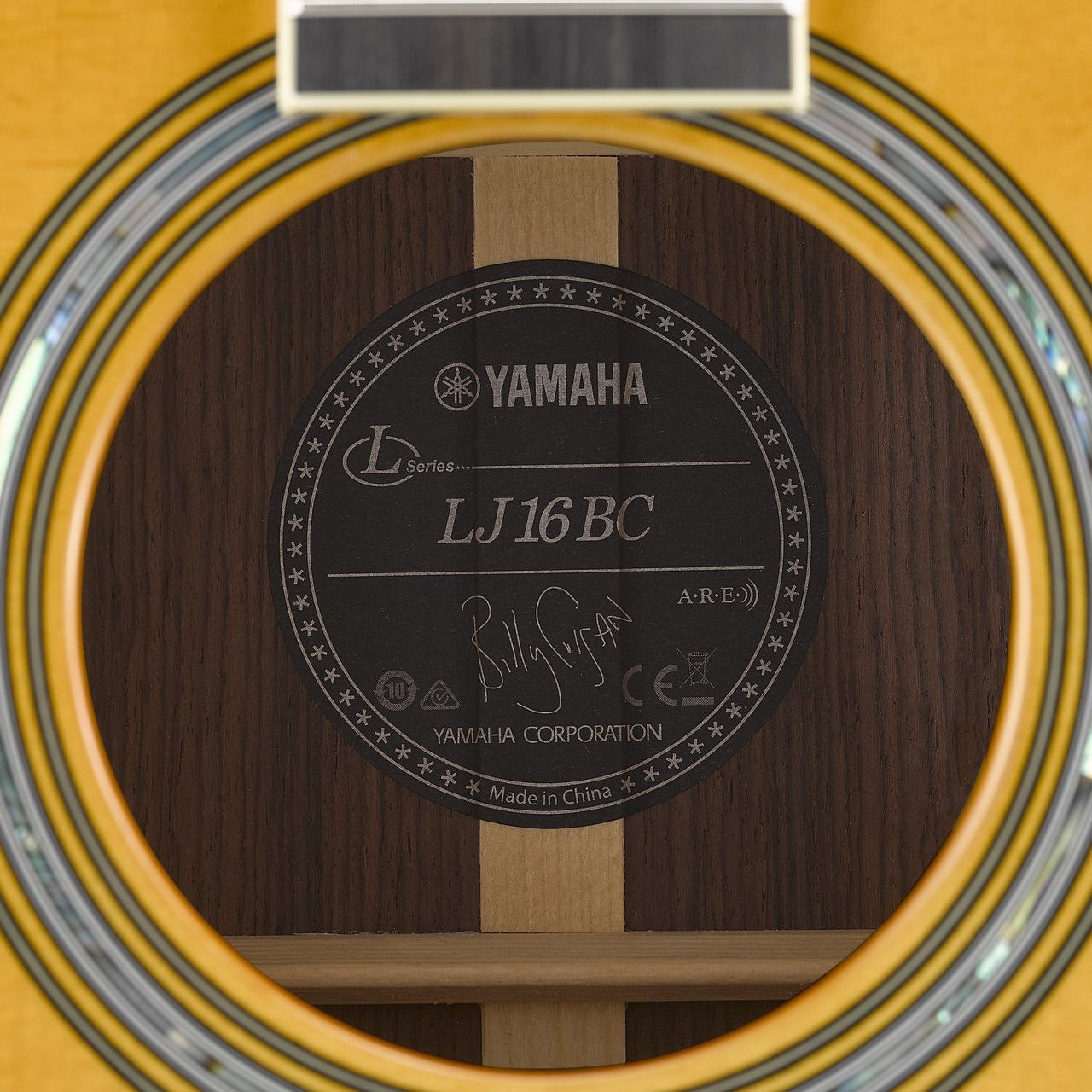 Yamaha Billy Corgan limited edition LJ16BC VN Acoustic Electric Guitar