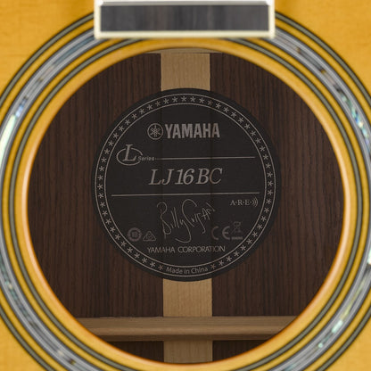 Yamaha Billy Corgan limited edition LJ16BC VN Acoustic Electric Guitar