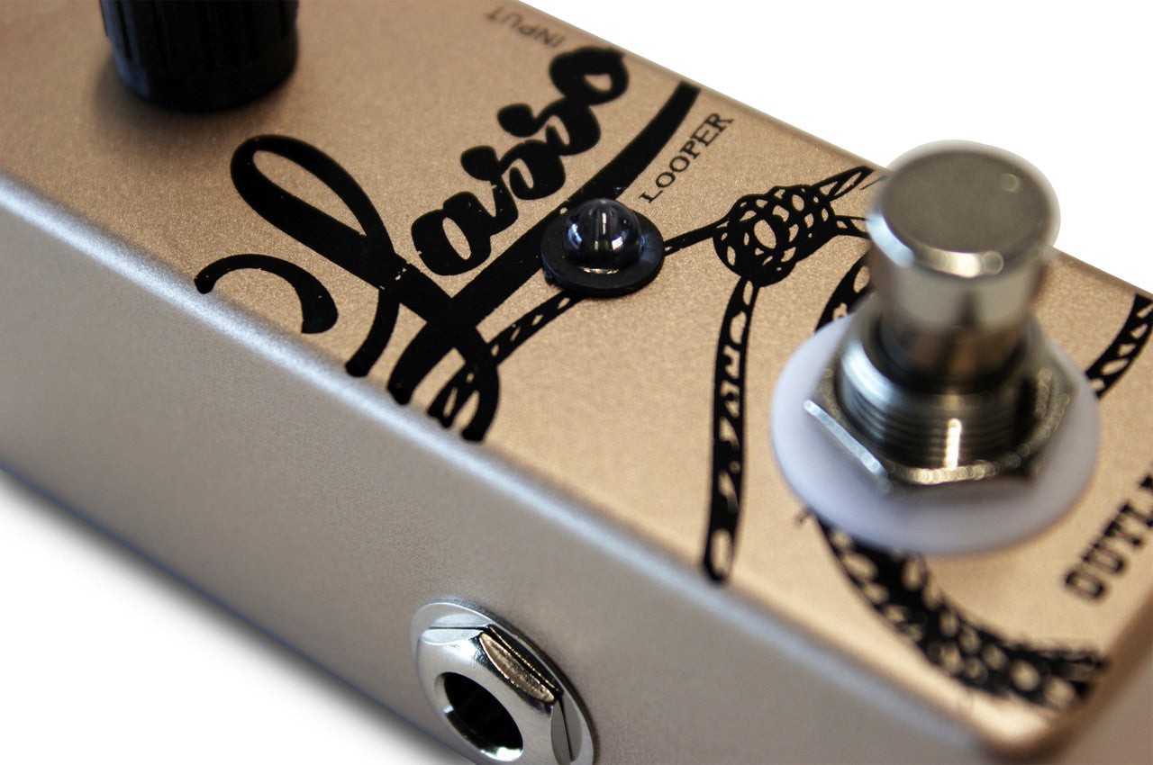 Outlaw Lasso-Looper 10 minute looper guitar effects pedal