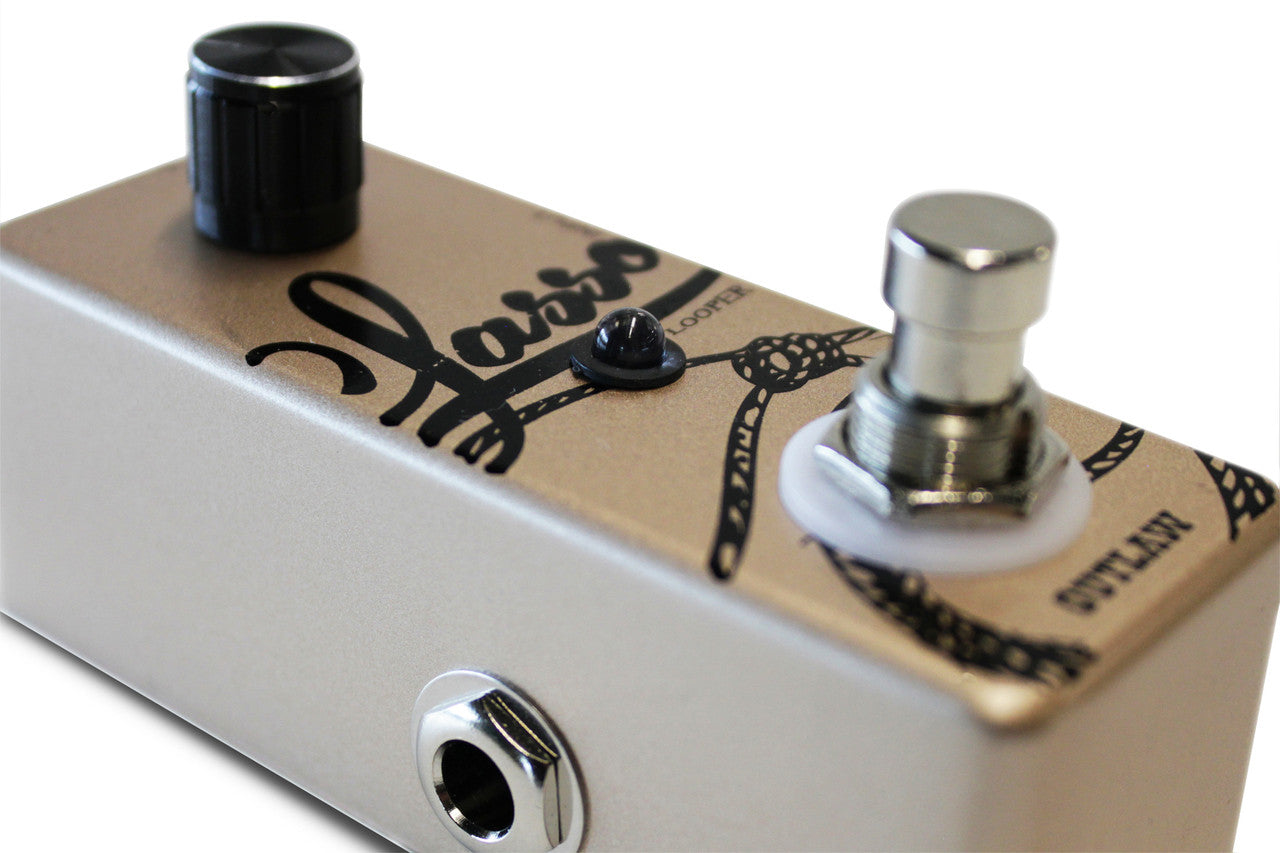 Outlaw Lasso-Looper 10 minute looper guitar effects pedal