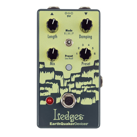 EarthQuaker Devices Ledges Tri-Dimensional Reverb Machine open box