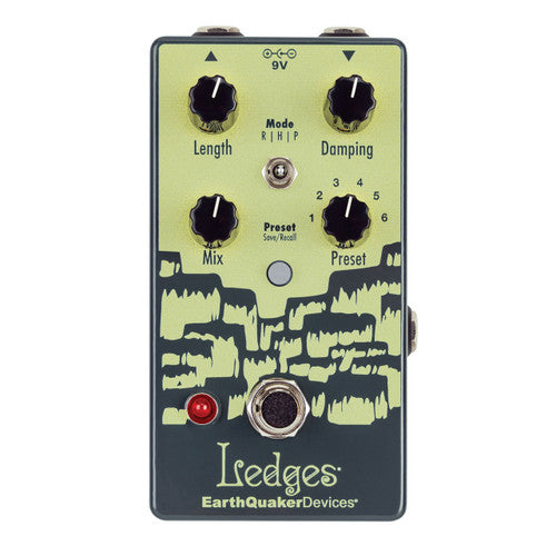 EarthQuaker Devices Ledges Tri-Dimensional Reverb Machine open box