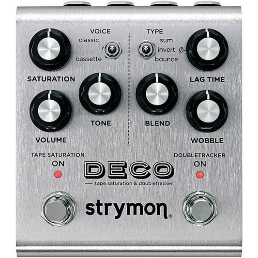 Strymon Deco V2 Tape Saturation & Doubletracker Pedal