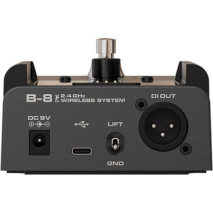 NUX B-8  2.4GHz Professional pedal Wireless System open box