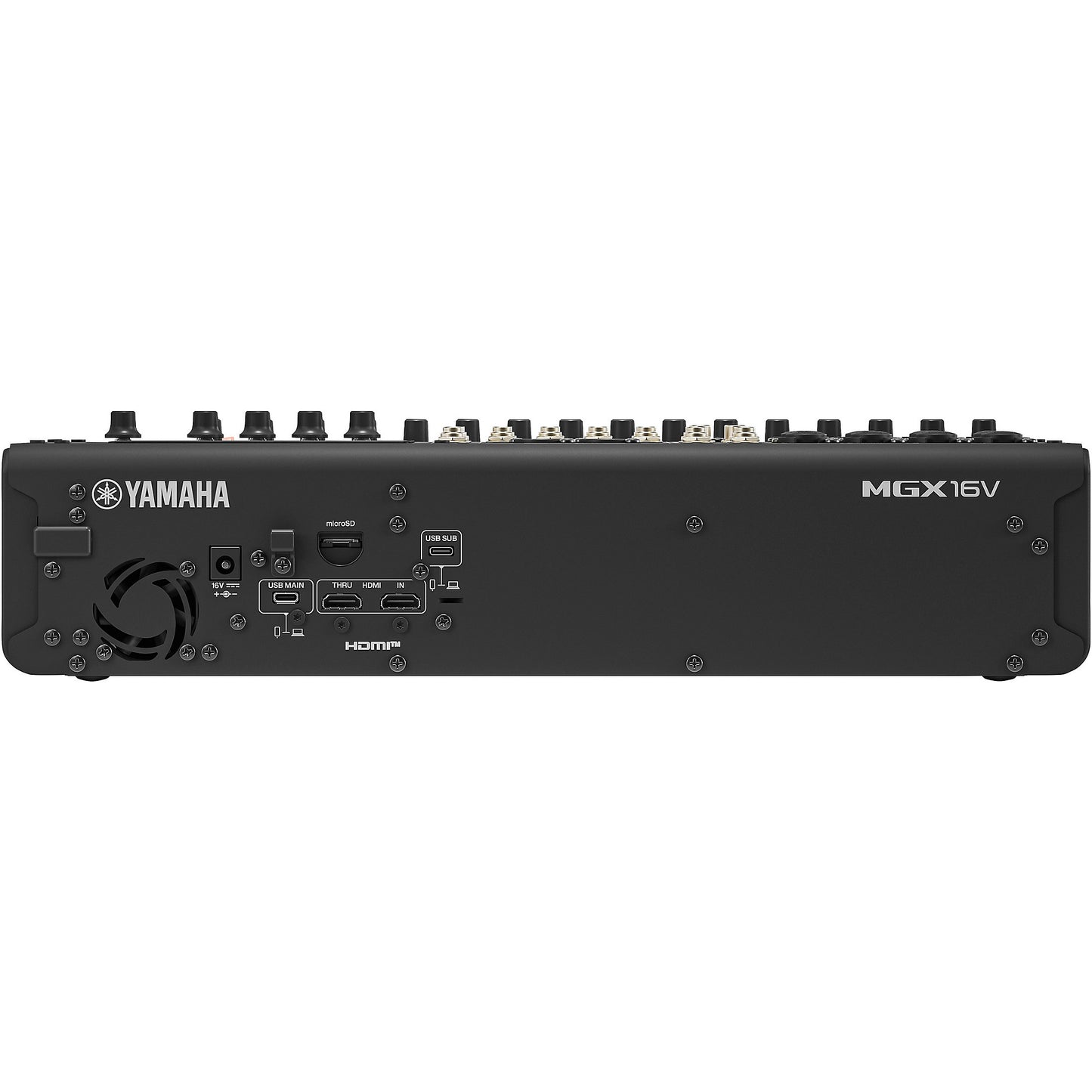 Yamaha MGX16V 22-Channel Digital Mixer With Video Interface Black