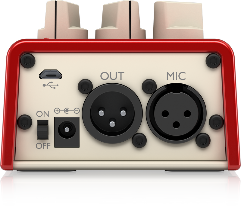 TC Helicon MIC MECHANIC 2 Vocal Effects pedal with Reverb Echo Pitch Correction