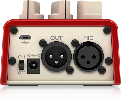 TC Helicon MIC MECHANIC 2 Vocal Effects pedal with Reverb Echo Pitch Correction