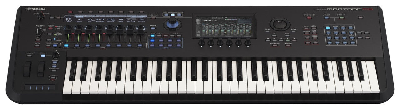 Yamaha Montage M6 2nd Gen 61 key flagship Synthesizer
