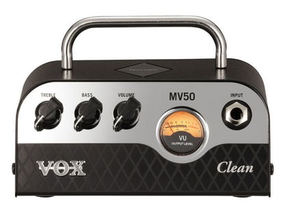 Vox MV50-CL Clean Set 50-watt Hybrid Tube Head with 1x8" Cabinet