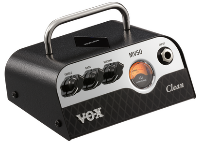 Vox MV50 CL 50 Watt Mini guitar amplifier Head NuTube Technology