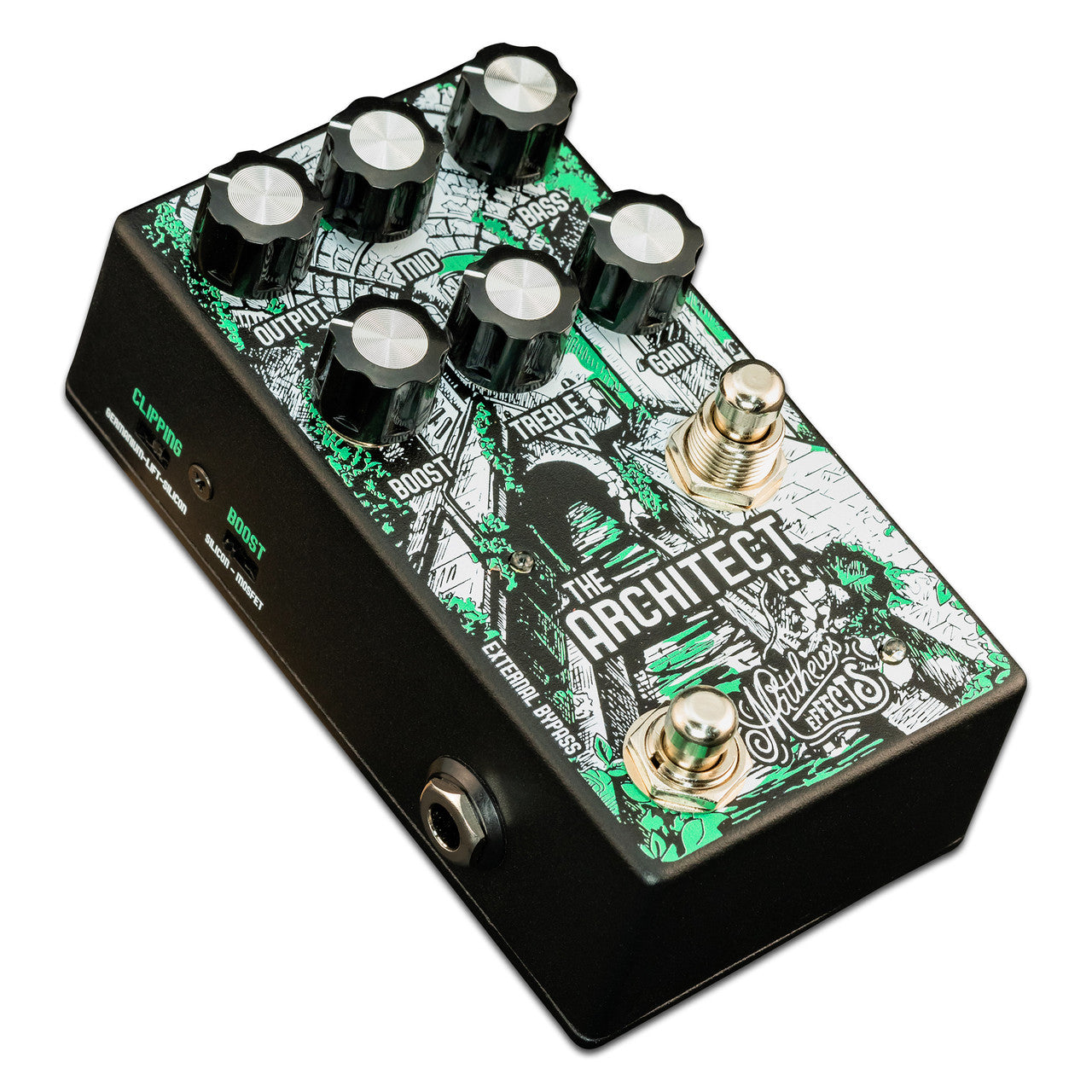 Matthews Effects Architect V3 Overdrive Boost Pedal guitar pedal