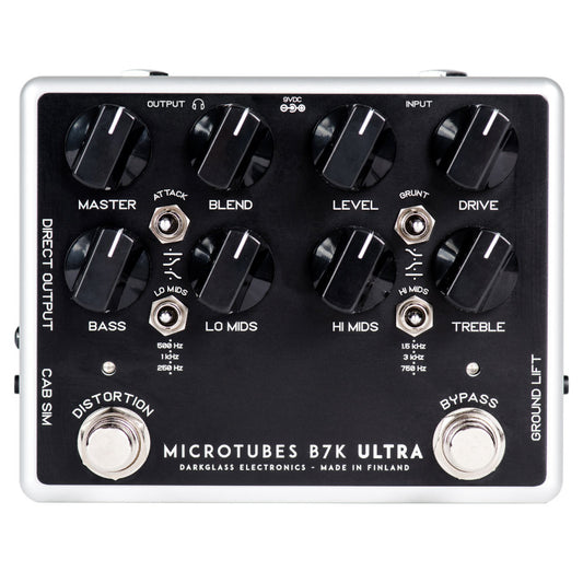 Darkglass Microtubes B7K B7U2 Ultra V2 bass effects pedal