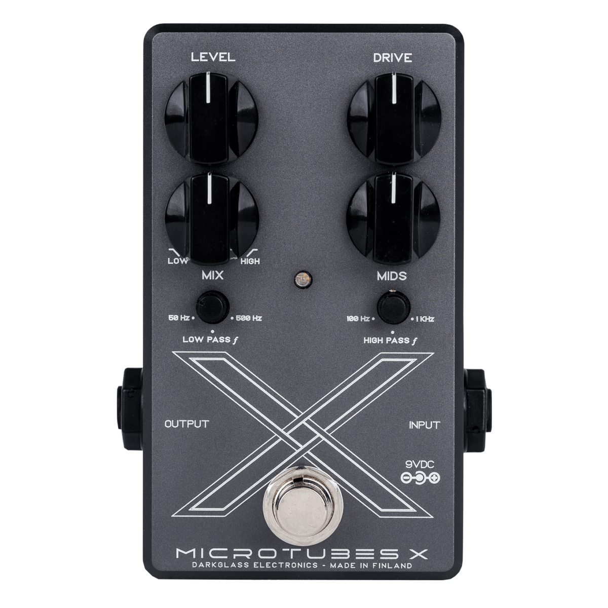 Darkglass Microtubes X multi-band distortion bass effect pedal
