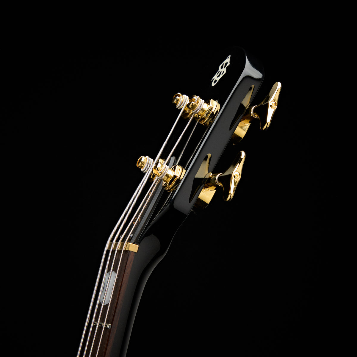 Spector Icon NS-2 Neck Through Black & Blue 4 string bass