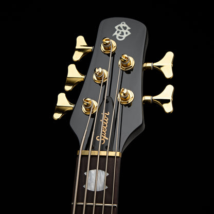 Spector Icon NS-5 Neck Through Black Stain 5 string bass