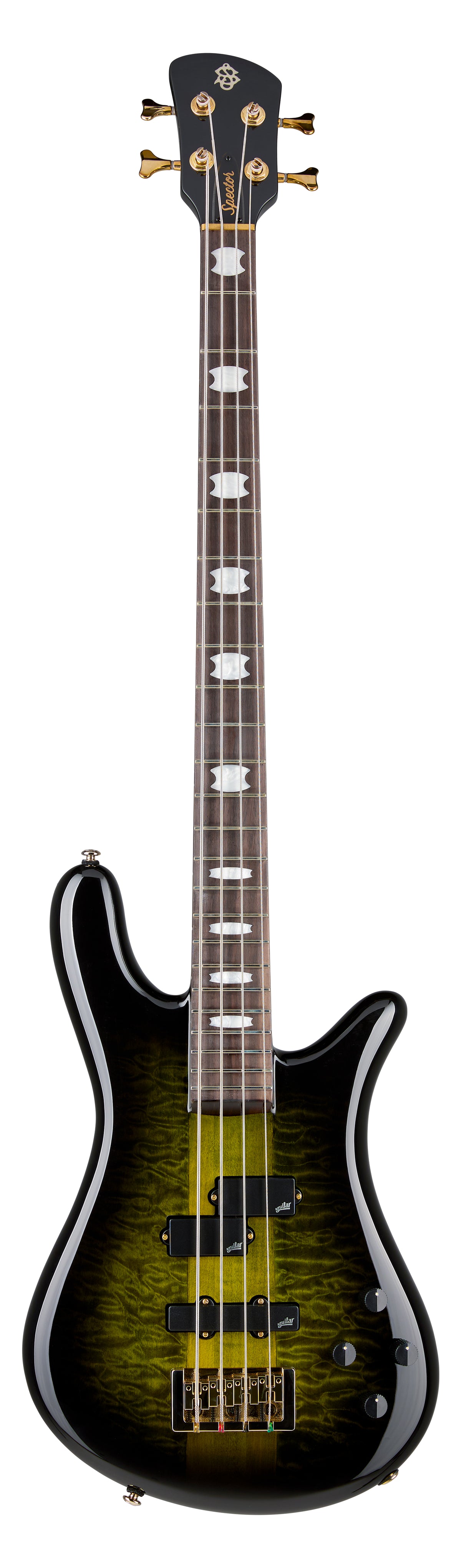 Spector Icon NS-2 Neck Through Haunted Moss Gloss Finish 4 string bass