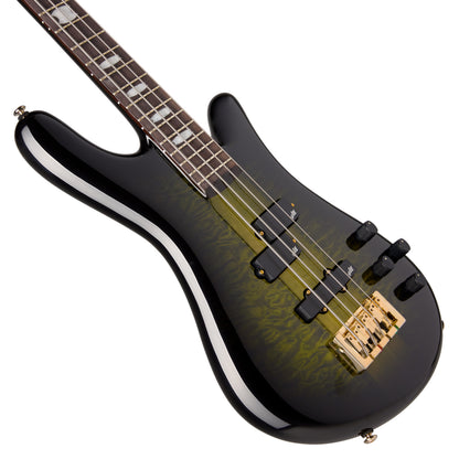 Spector Icon NS-2 Neck Through Haunted Moss Gloss Finish 4 string bass