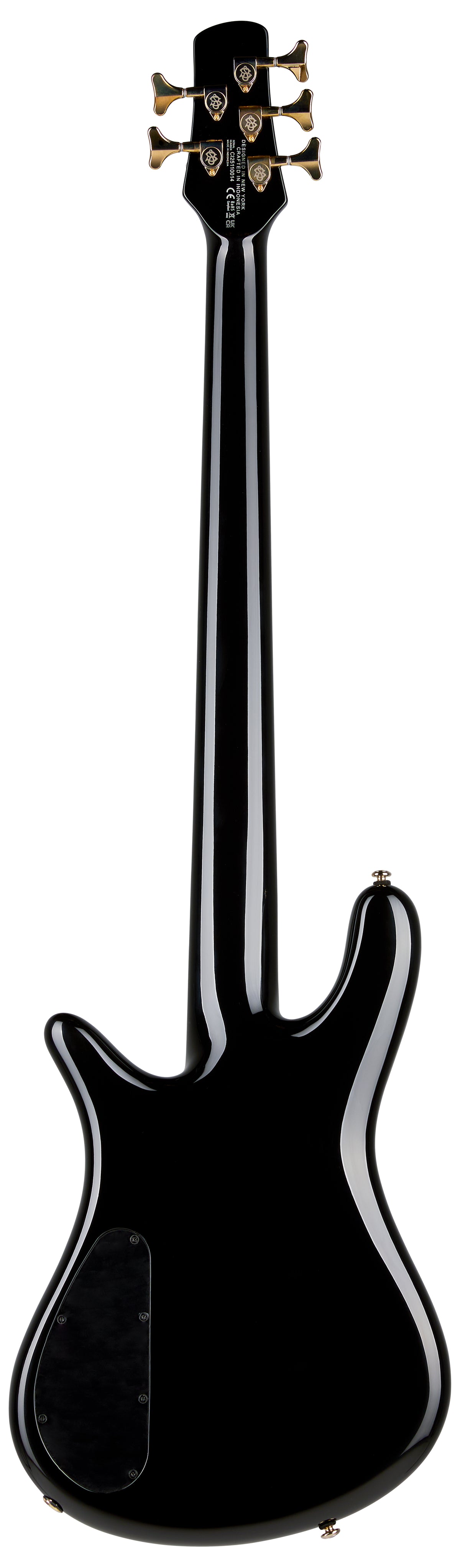 Spector Icon NS-5 Neck Through Black Stain 5 string bass
