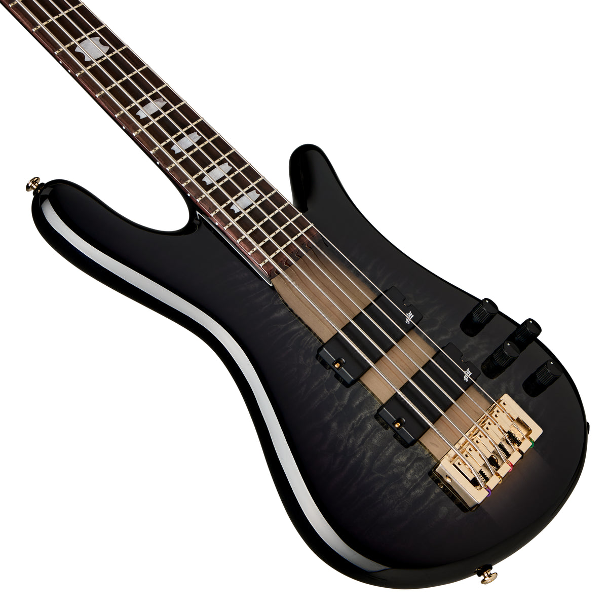 Spector Icon NS-5 Neck Through Black Stain 5 string bass