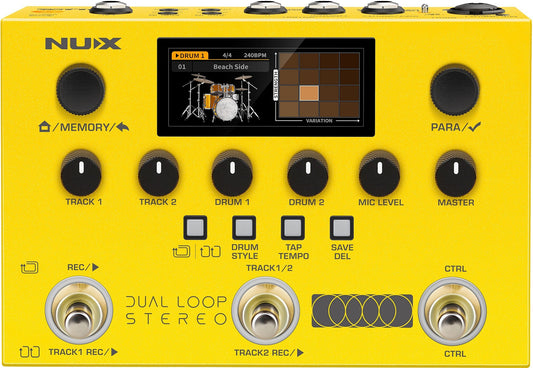 NUX NML-3 DLS Dual-Switch Looper pedal