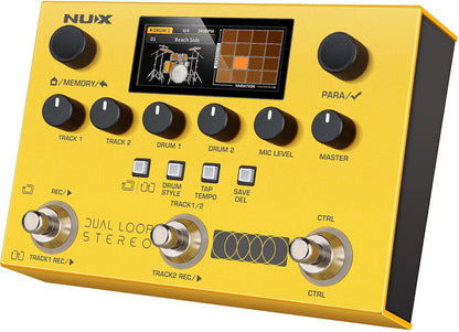 NUX NML-3 DLS Dual-Switch Looper pedal