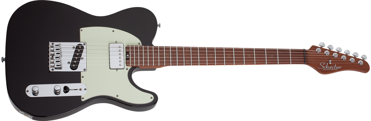 Schecter Nick Johnston Signature PT Atomic Ink 1733 guitar open box