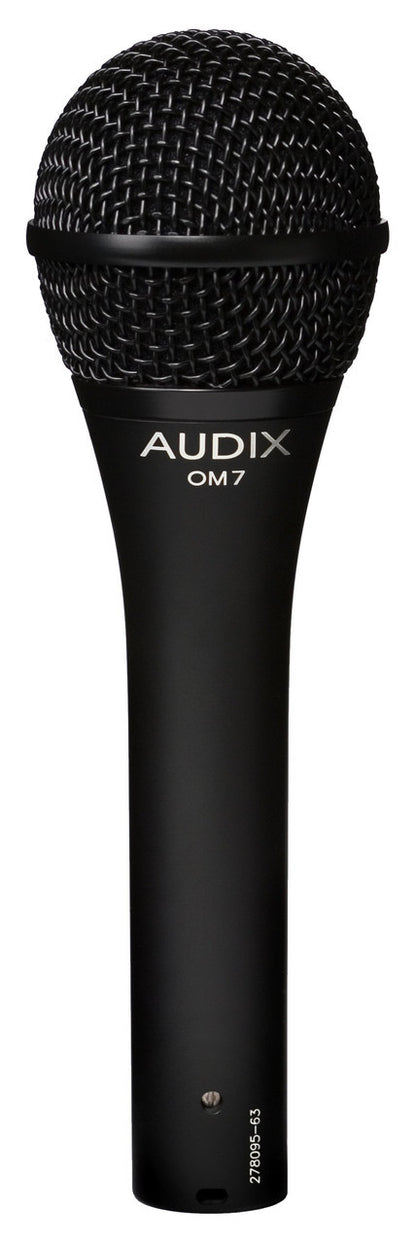Audix OM7 Dynamic Professional Vocal microphone with Unprecedented Gain Before Feedback