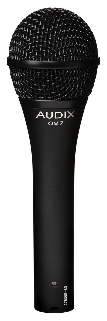 Audix OM7 Dynamic Professional Vocal microphone with Unprecedented Gain Before Feedback