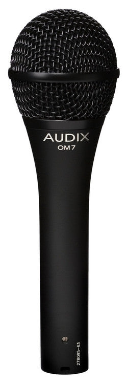 Audix OM7 Dynamic Professional Vocal microphone with Unprecedented Gain Before Feedback