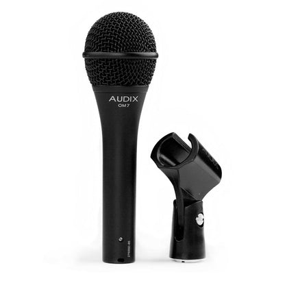 Audix OM7 Dynamic Professional Vocal microphone with Unprecedented Gain Before Feedback