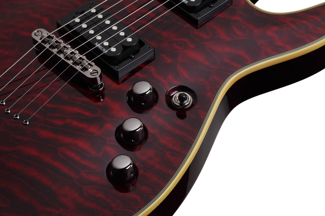Schecter Omen Extreme-6 Black Cherry 2004 Guitar