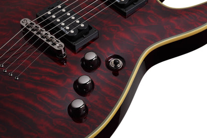 Schecter Omen Extreme-6 Black Cherry 2004 Guitar