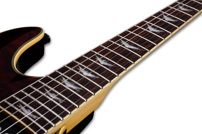 Schecter Omen Extreme-6 Black Cherry 2004 Guitar open box