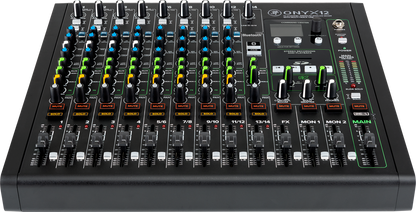 Mackie Onyx12 12-channel Analog Mixer with Multi-Track USB