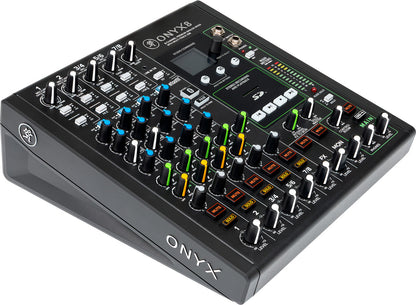 Mackie Onyx8 8-channel Analog Mixer with Multi-Track USB