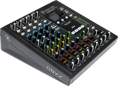 Mackie Onyx8 8-channel Analog Mixer with Multi-Track USB